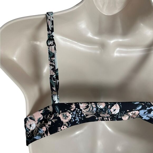 Tavik Swimwear Black Floral Adrian Moderate Coverage One Piece Swimsuit - Picture 10 of 12